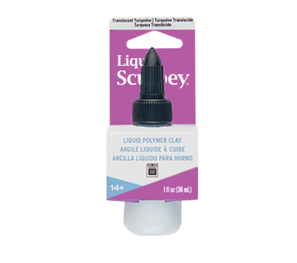 Sculpey liquid translucent  turquoise 1 oz (ALS3505)