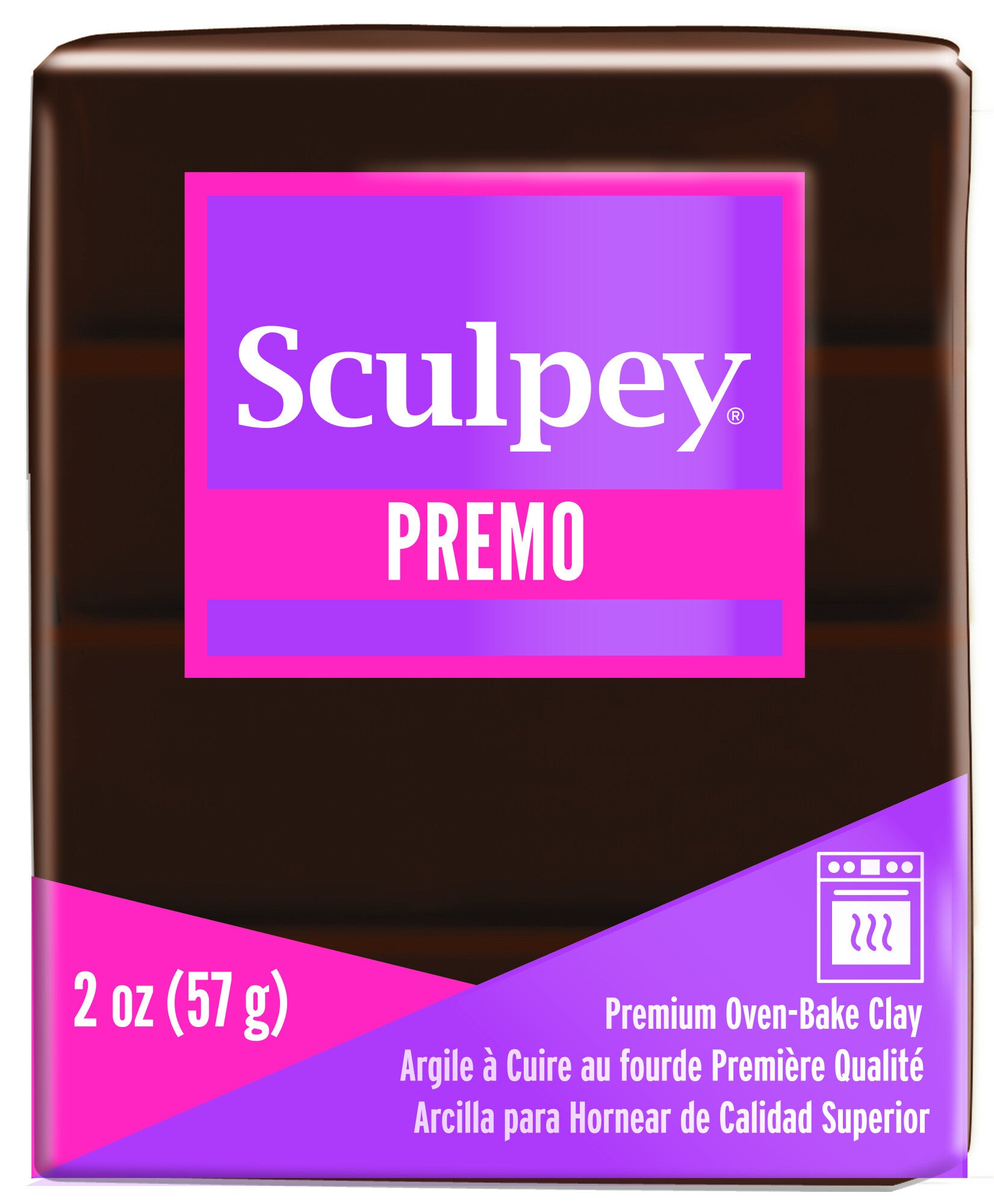 Sculpey Premo -- Burnt Umber (5053)