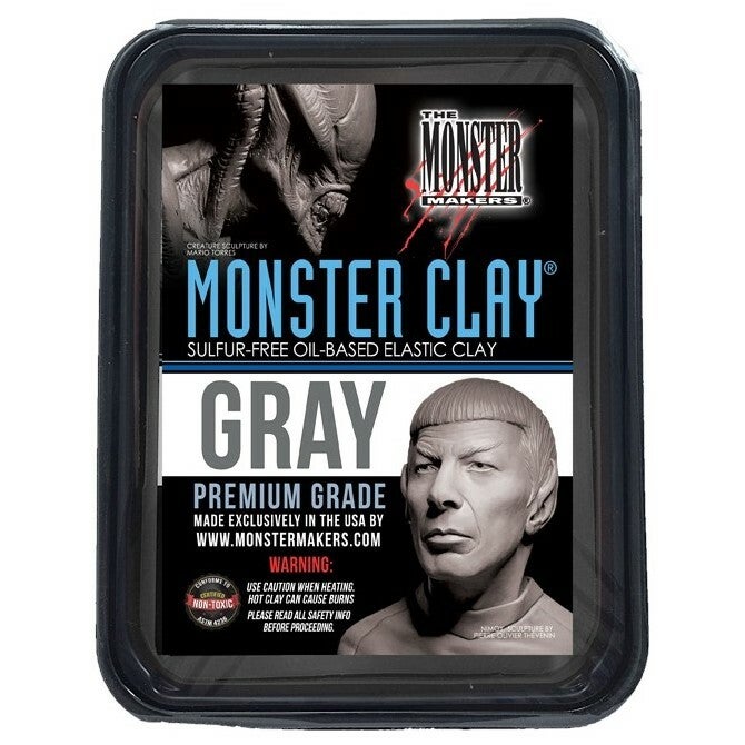 Monster Clay GRAY Medium Grade [2,05 Kg]