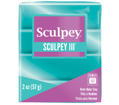 Sculpey III -- Teal Pearl (538)