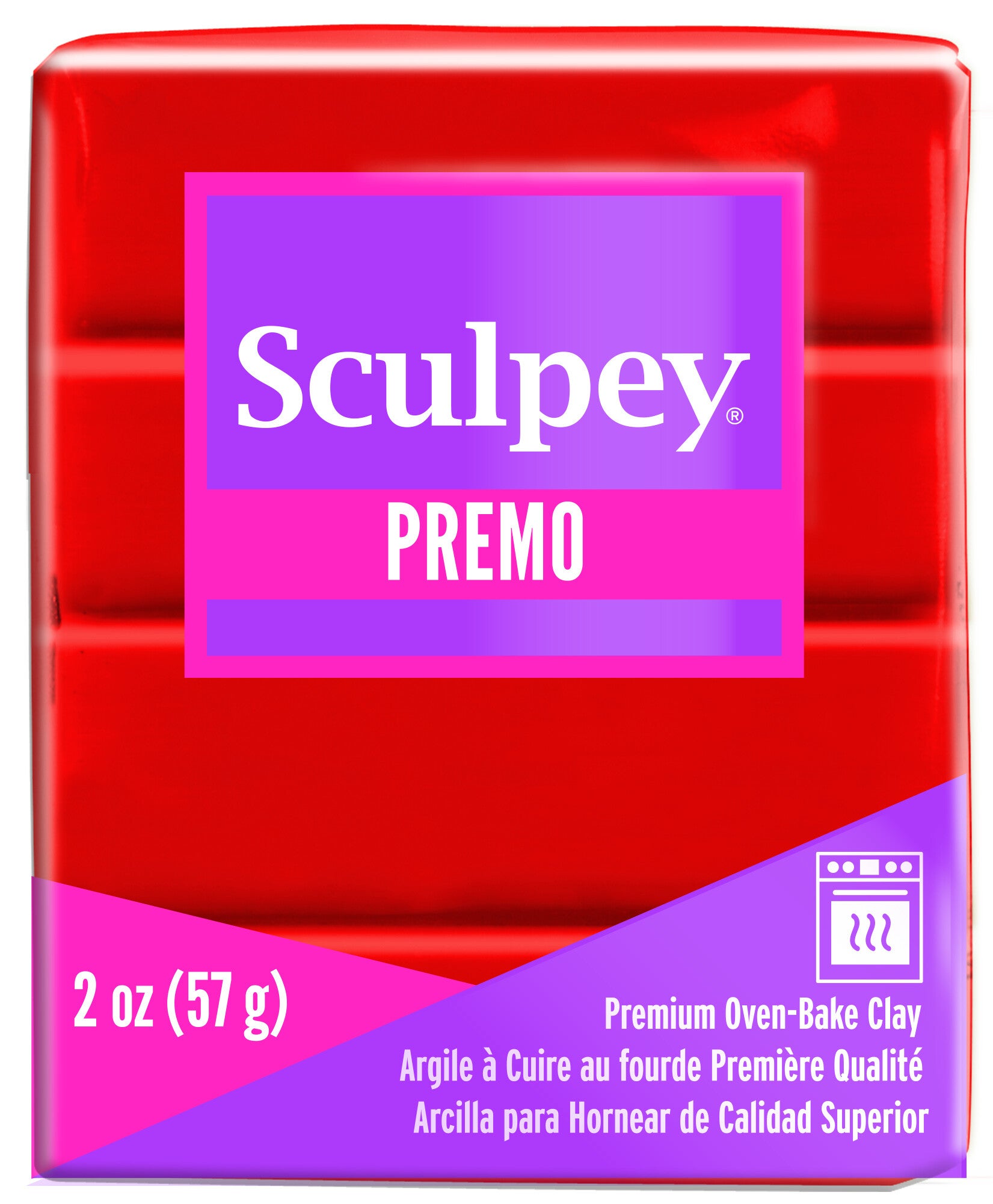 Sculpey Premo -- Cadmium Red Hue (5382)