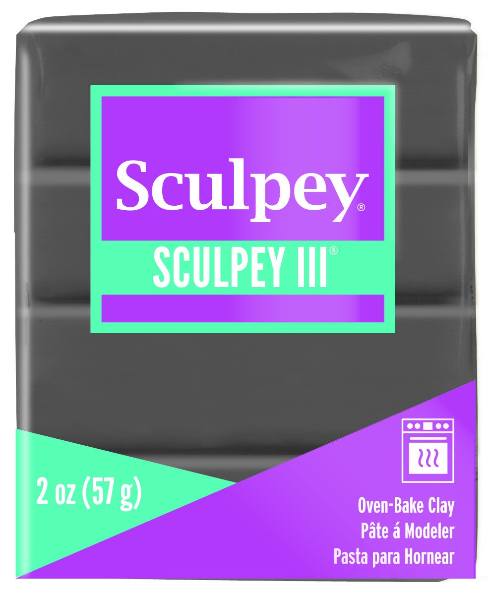 Sculpey III -- Elephant Gray (1645)