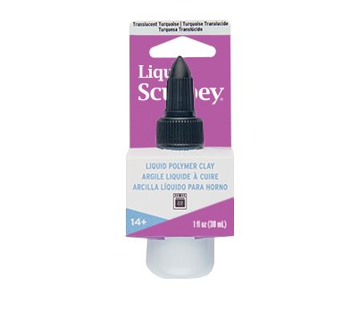 Sculpey liquid translucent  turquoise 1 oz (ALS3505)