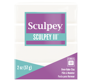 Sculpey III -- White (001)