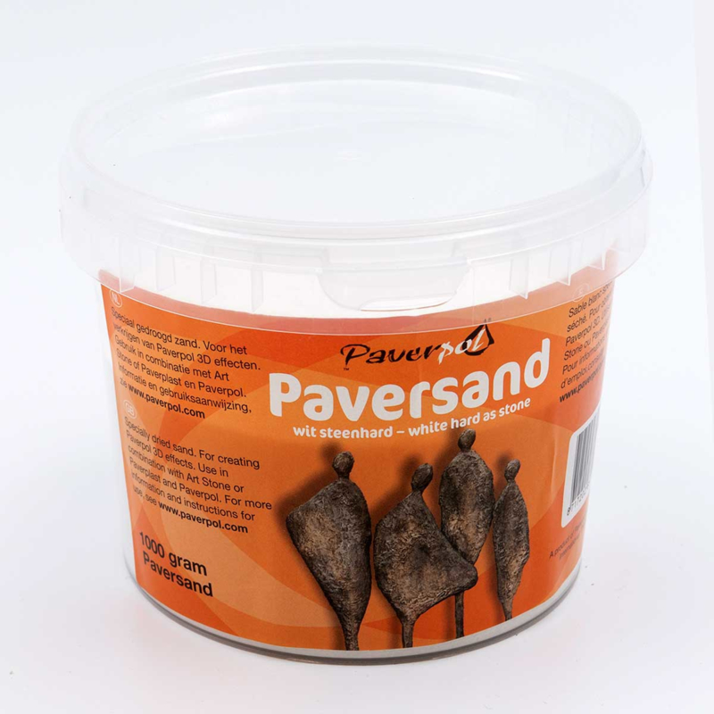 Paversand wit/steenhard 1000 gr