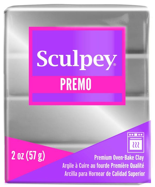 Sculpey Premo -- Silver (5129)