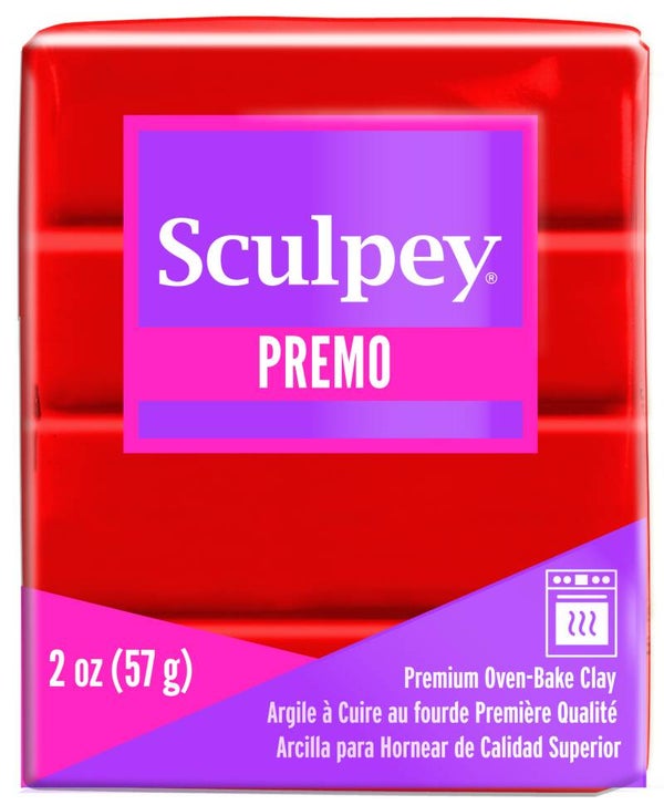 Sculpey Premo -- Cadmium Red Hue (5382)