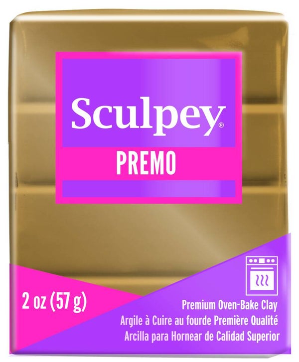 Sculpey Premo -- Antique Gold (5517)