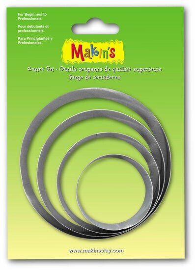 Stainless Steel Cutter Round 4 PC Set (36501MC)