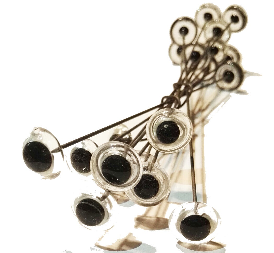 Glazen ogenpaar Crystal