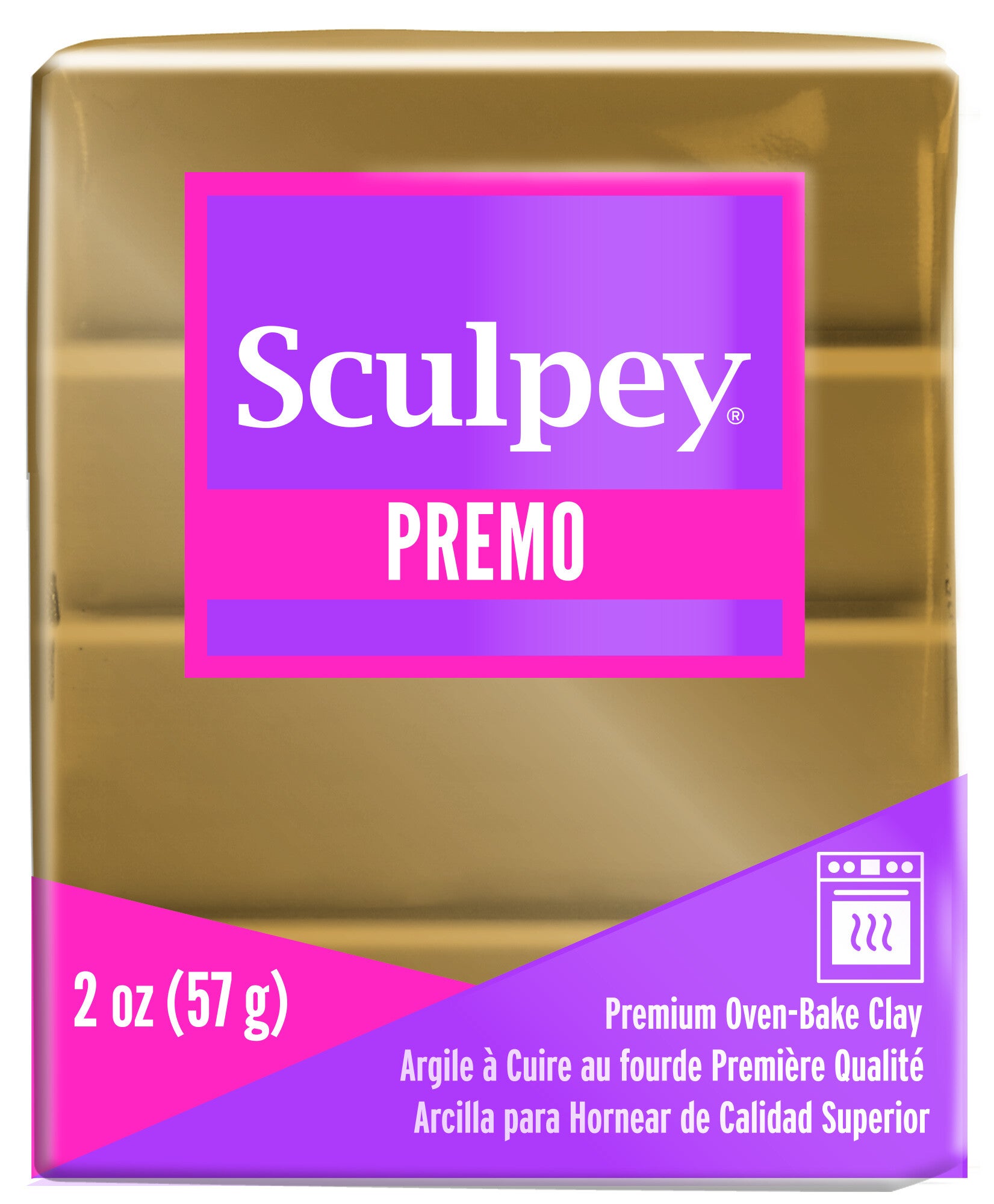 Sculpey Premo -- Antique Gold (5517)