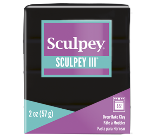 Sculpey III -- Black (042)