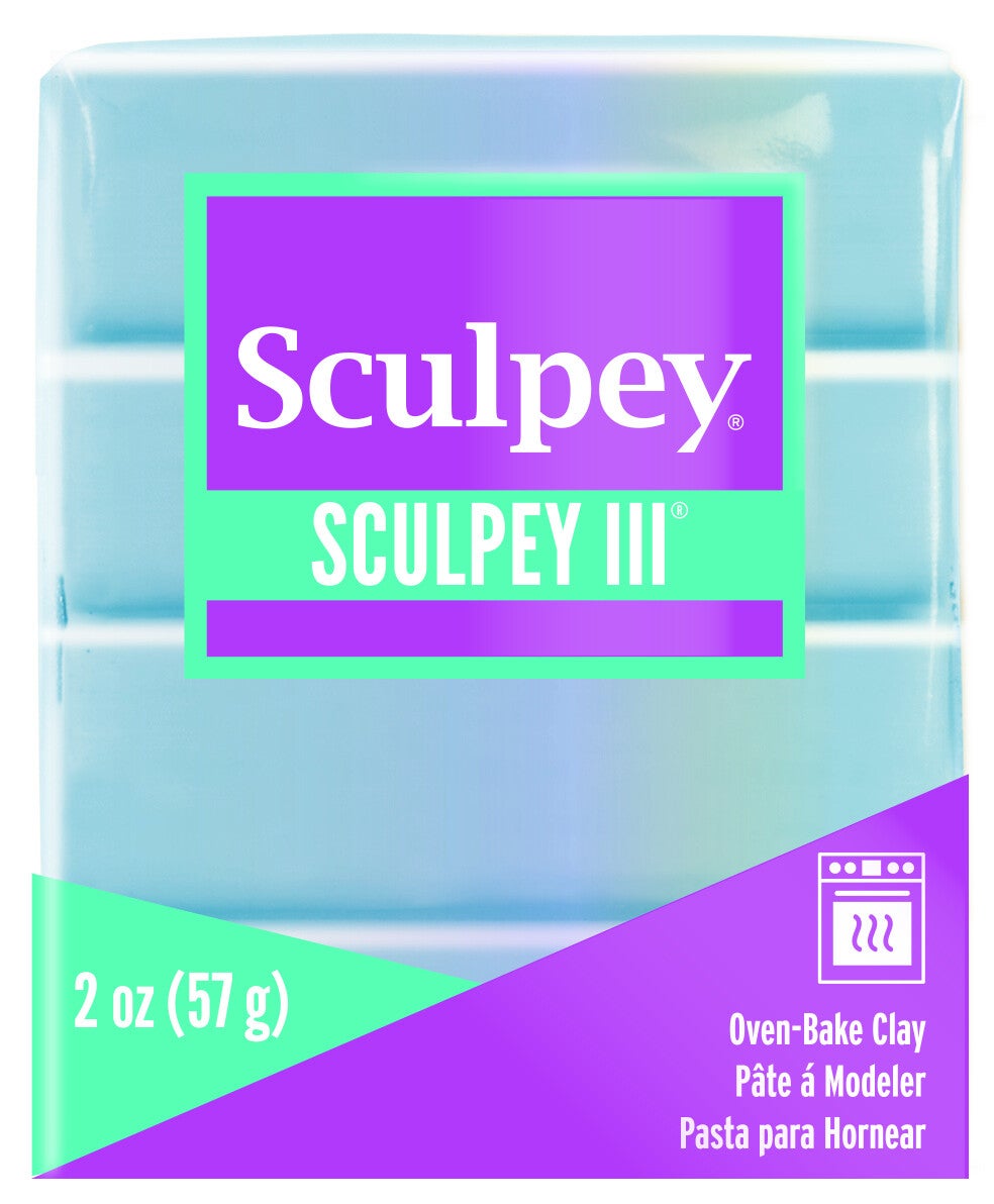 Sculpey III -- Lt. Blue Pearl (1103)
