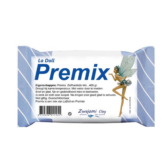 Premix zelfhardende modelleerklei 400 gr