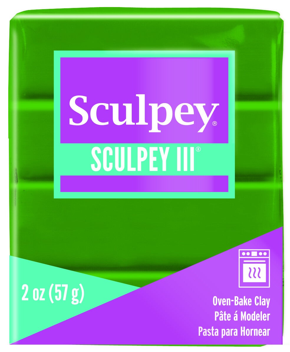 Sculpey III -- Leaf Green (322)