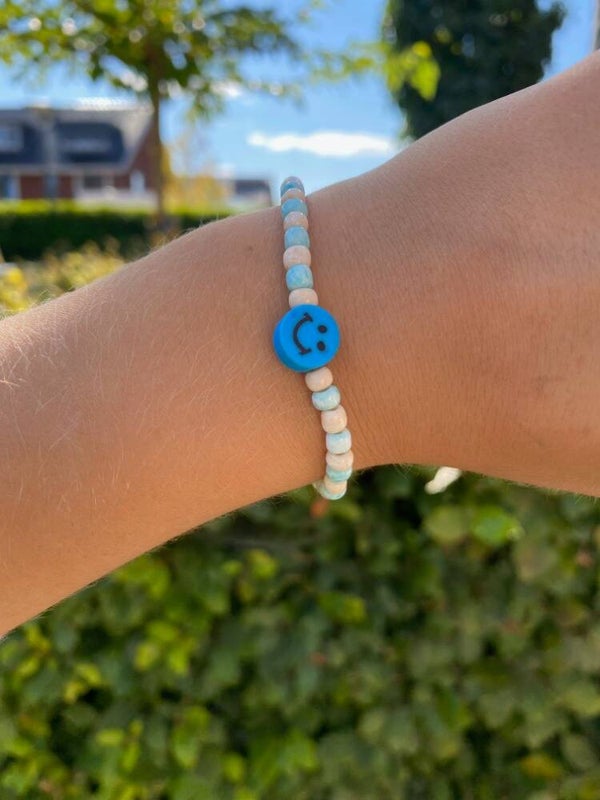armbandje blauw
