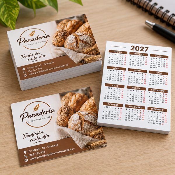 Calendarios de bolsillo baratos