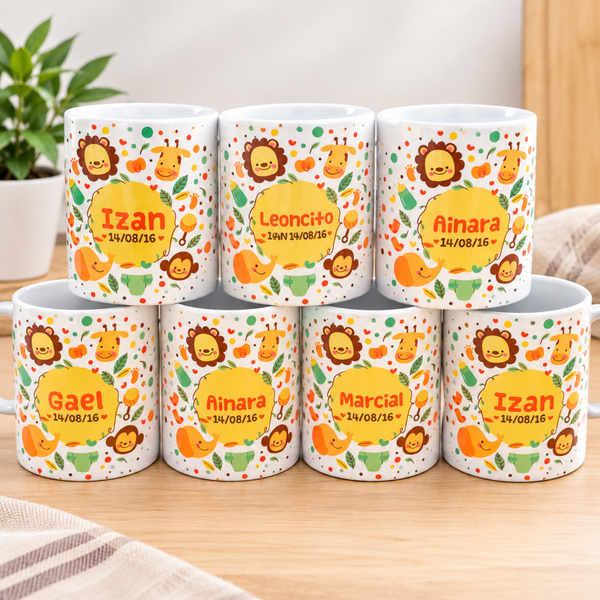 Tazas Blancas Personalizadas