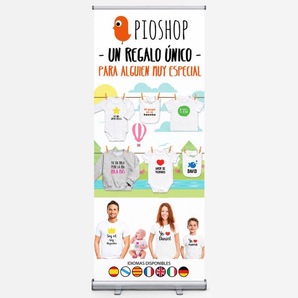 Roll Up Económico 85 x 200cm