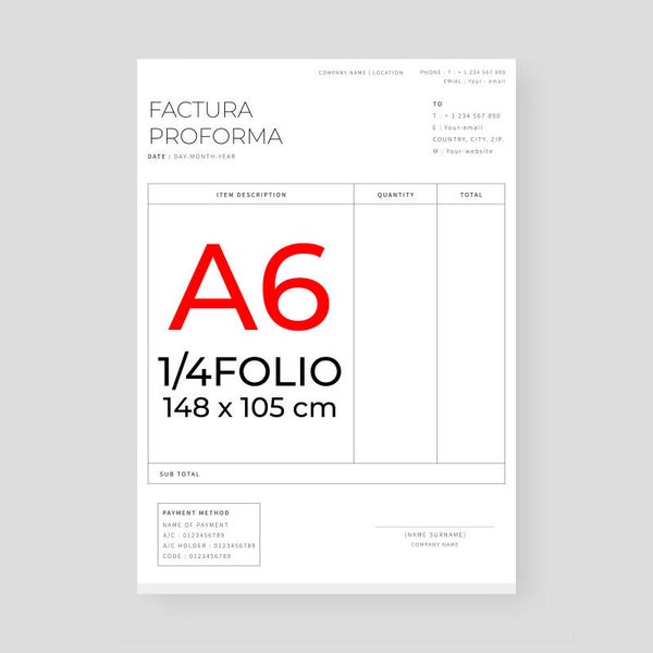 Talonarios autocopiativos A6