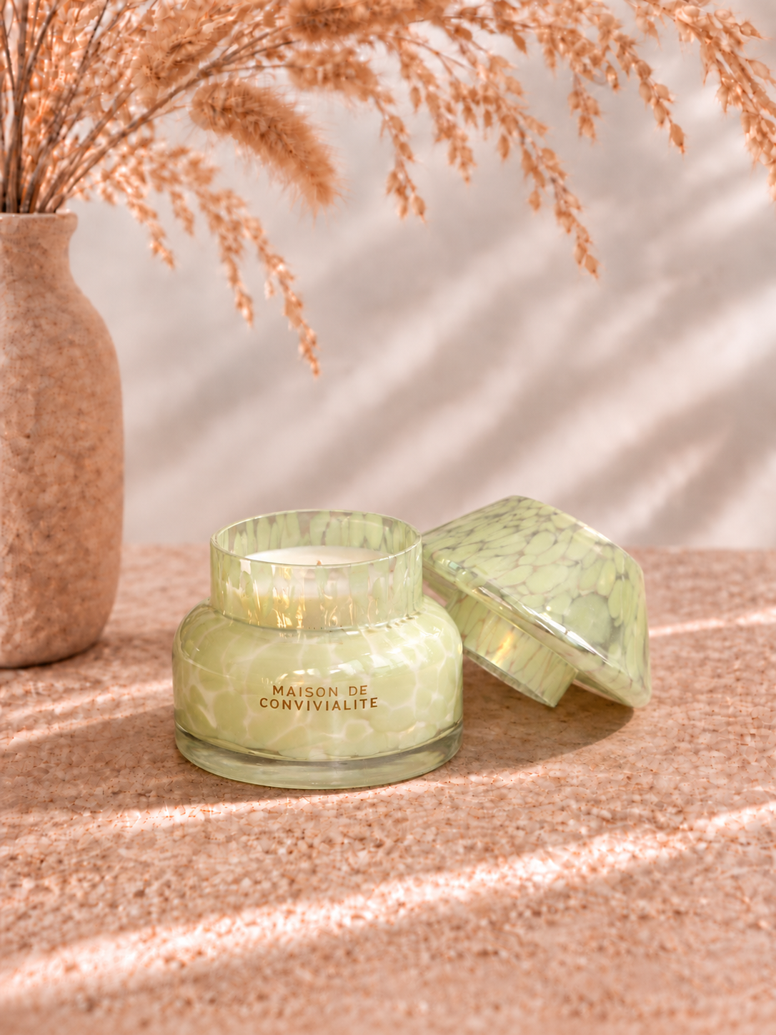 Green - Lamp Jar