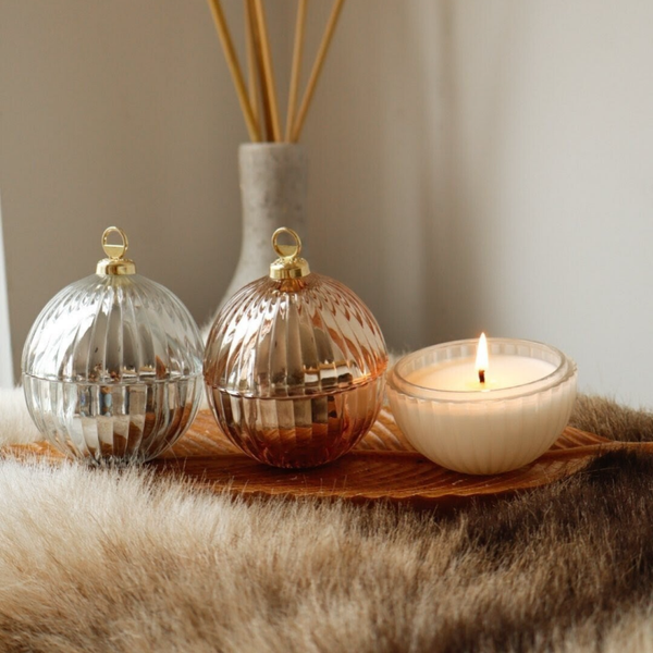 Kerstbal Pastel - per stuk