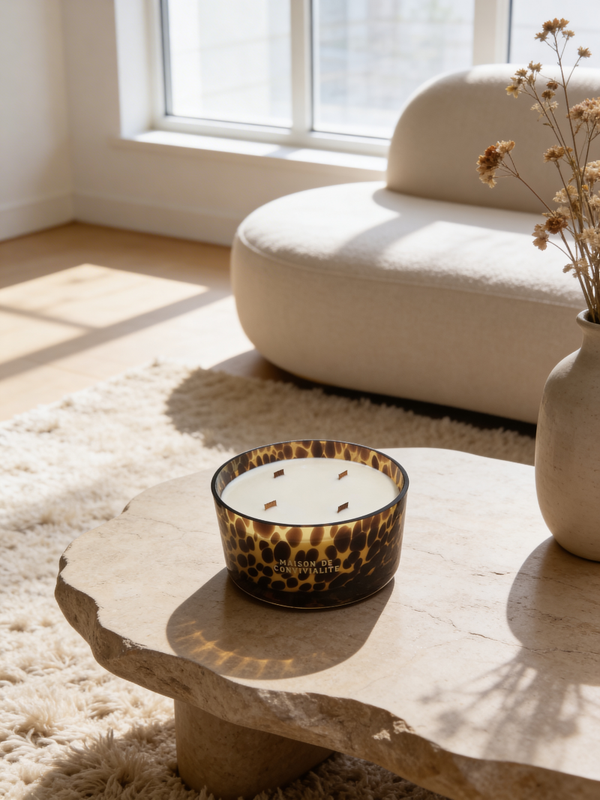 Leopard - Bowl Kaars