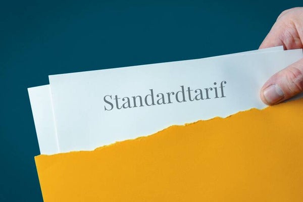 Anleitung Standardtarif