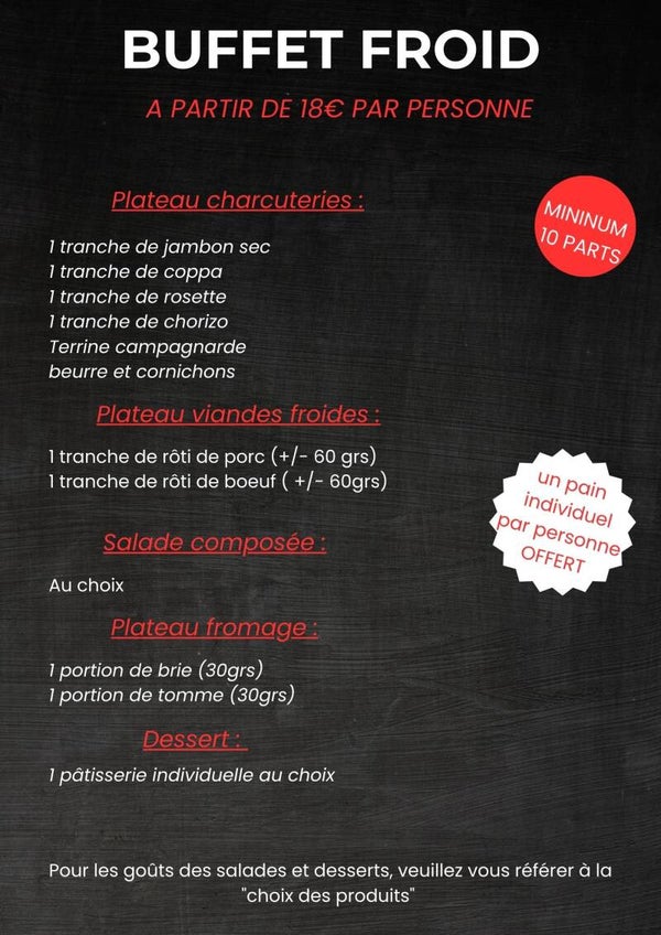 buffet froid