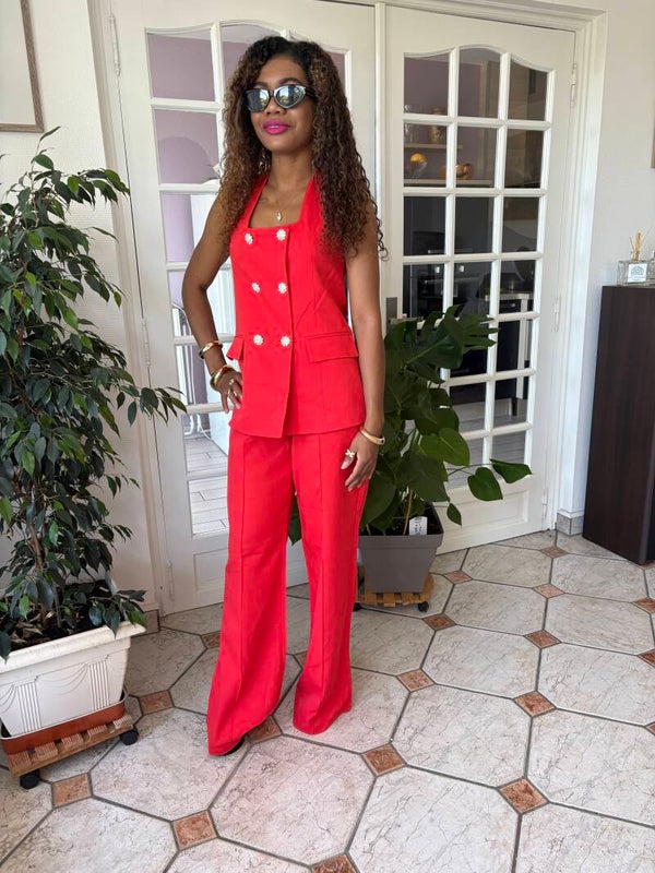 Ensemble Hot Fashion rouge