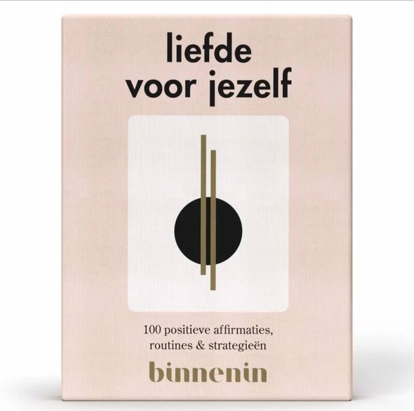Affirmatie en routine kaarte