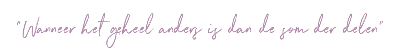 Wanneer het geheel anders is dan de som der delen