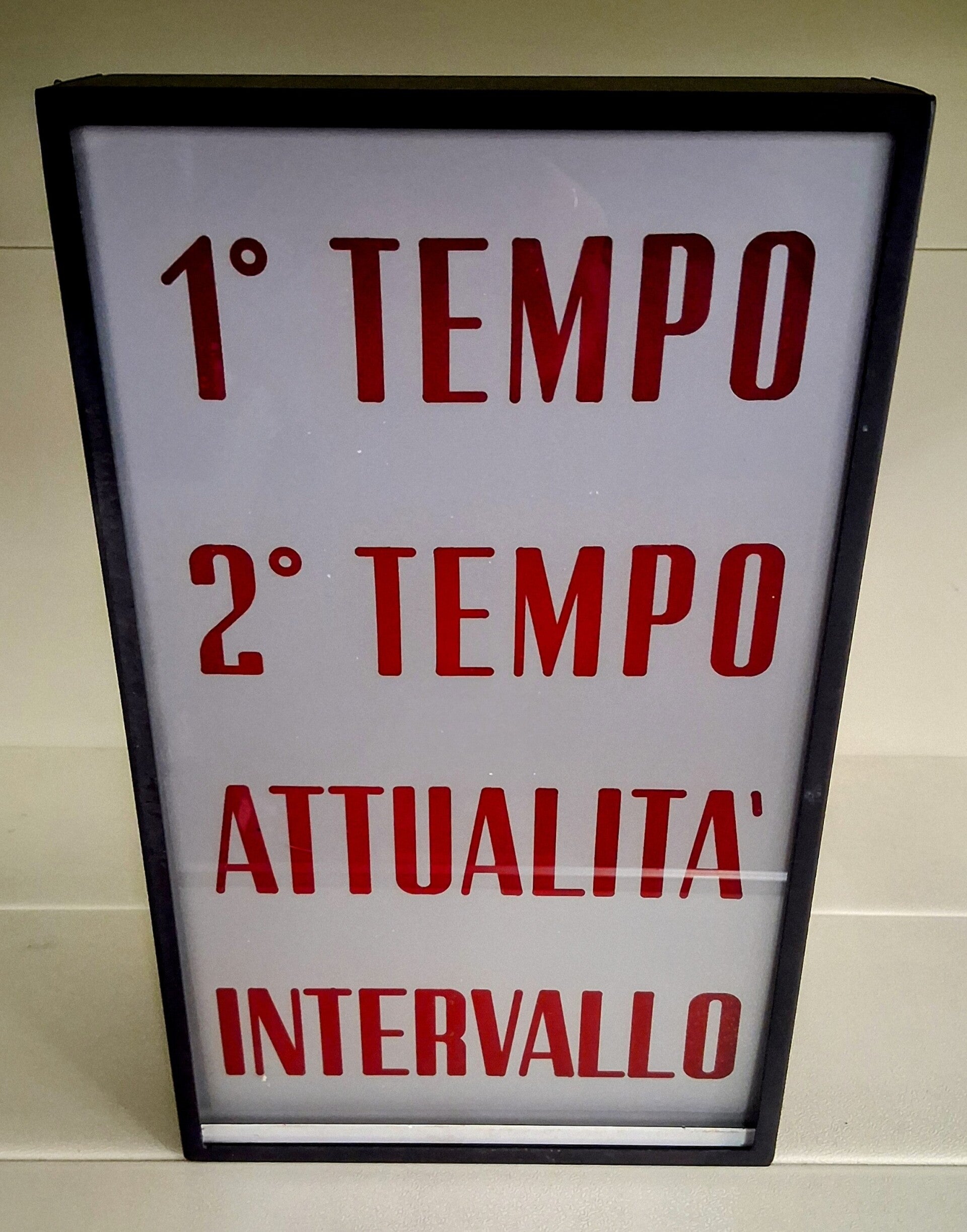 INSEGNA CINEMA VINTAGE