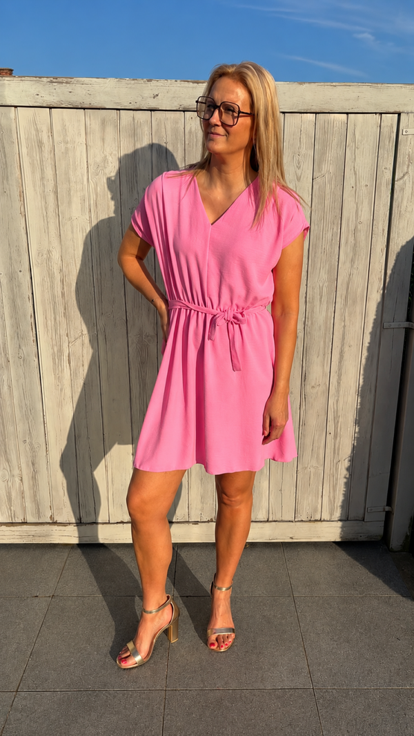Roze jurk