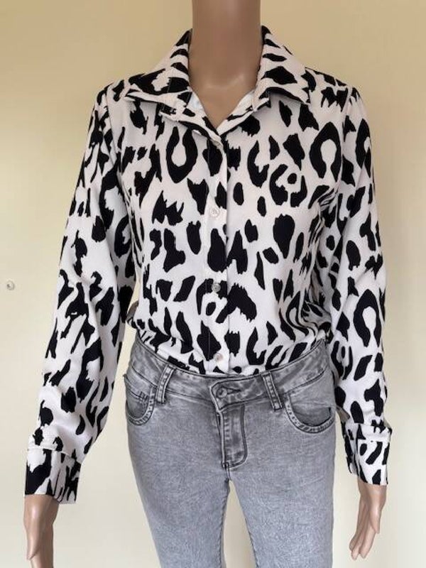 Blouse met print