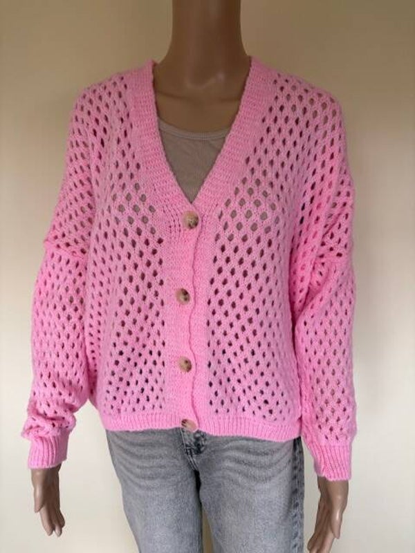 Roze gilet