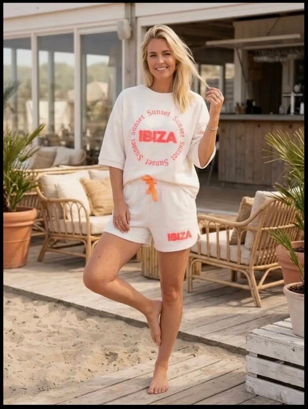 Sweat -en shortset: IBIZA