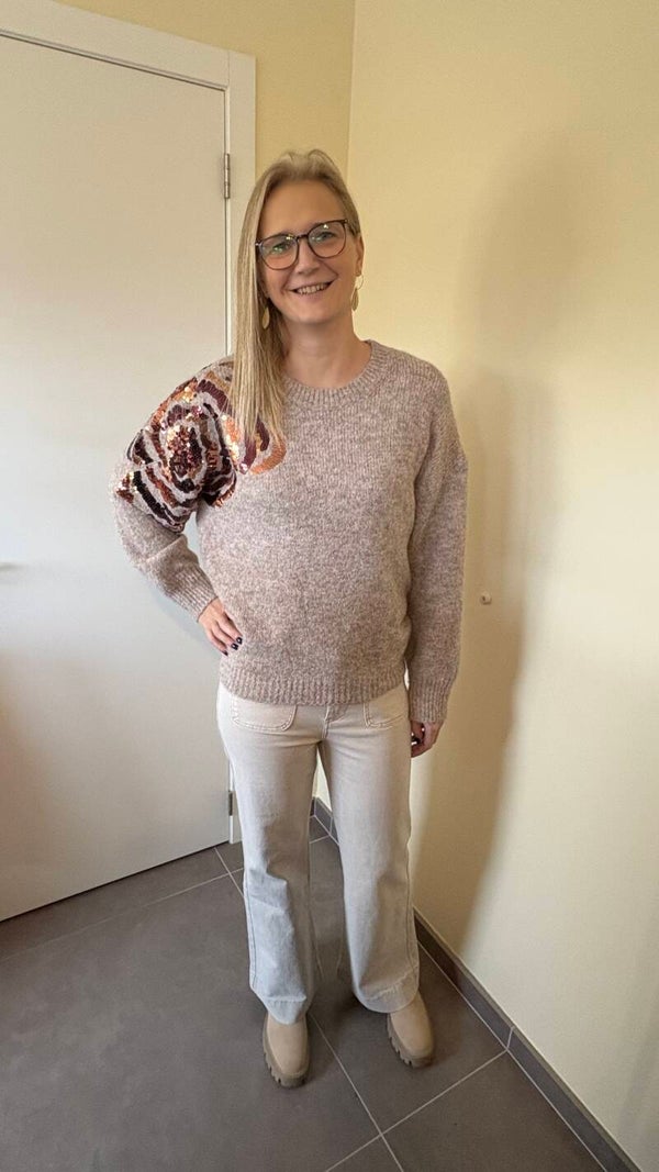 Pull js millenium (beige)