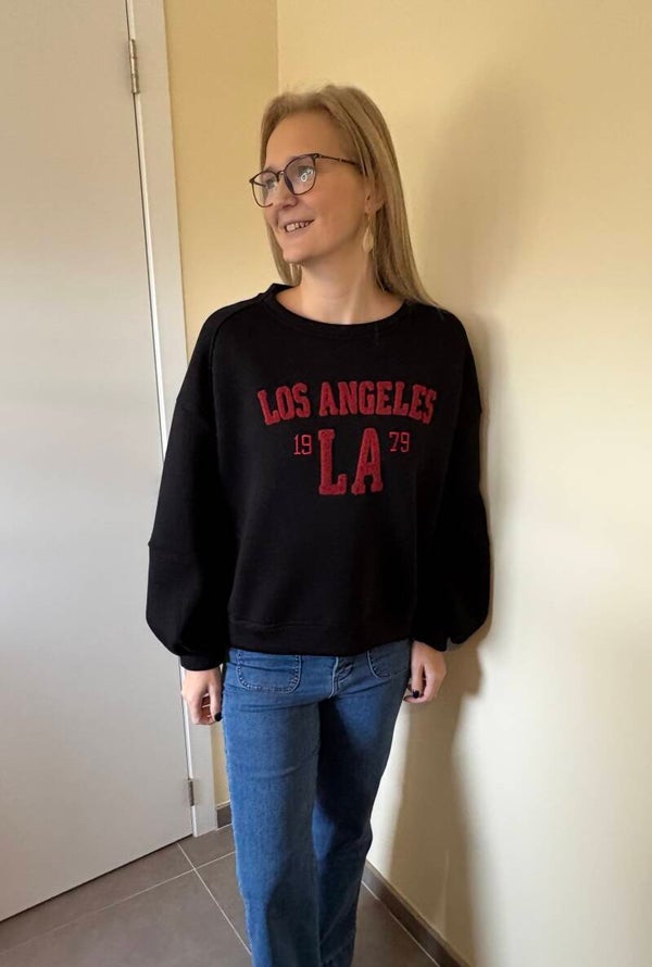 Zwarte sweater (Los Angeles)
