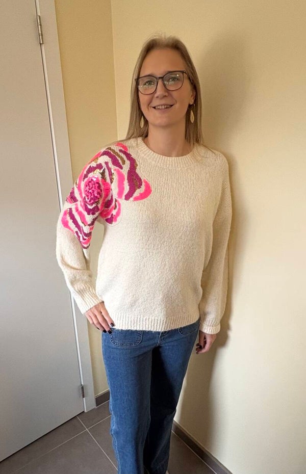 Pull js millenium (wit)