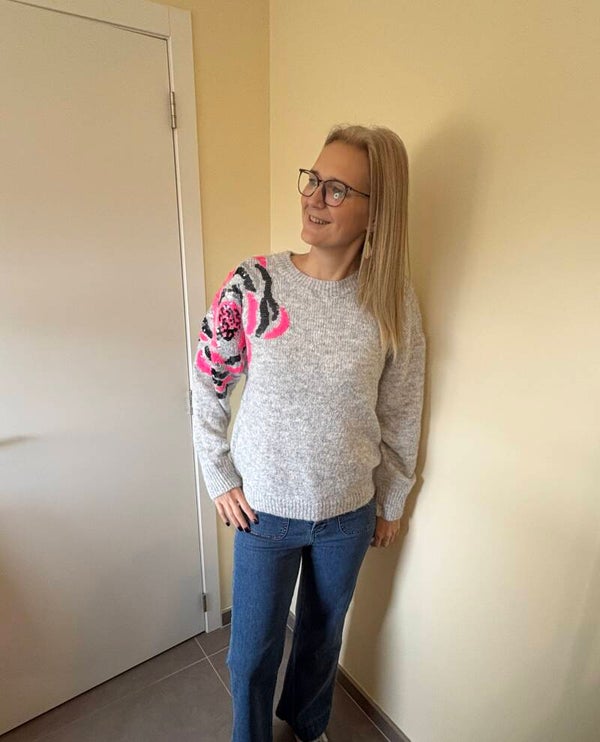 Pull js millenium (grijs)