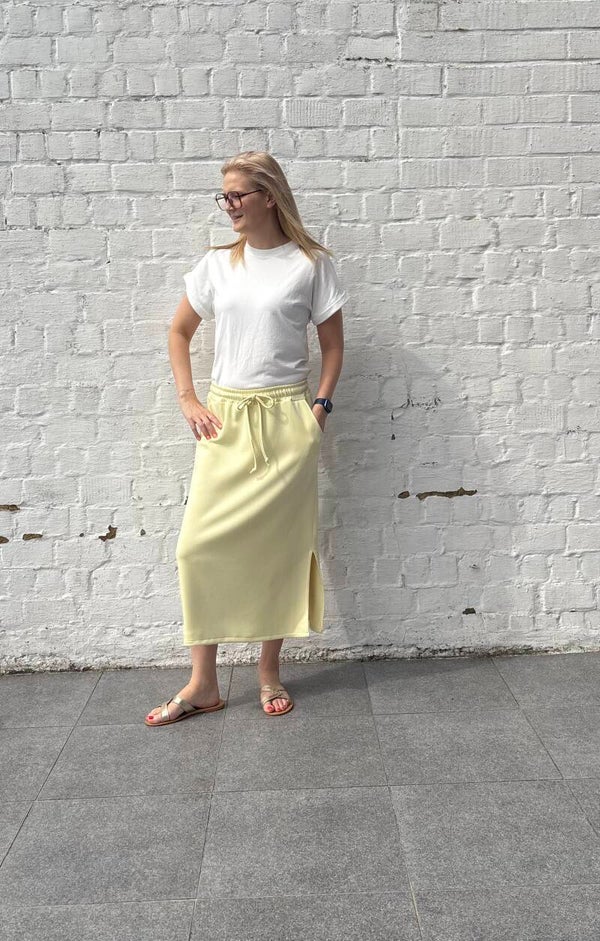 Lange gele rok