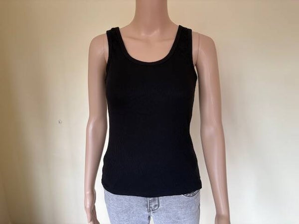 Zwarte tanktop