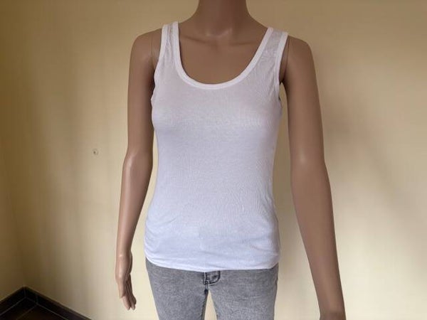 Witte tanktop