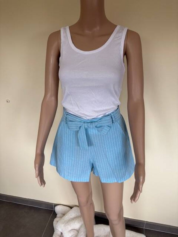 Blauwe short