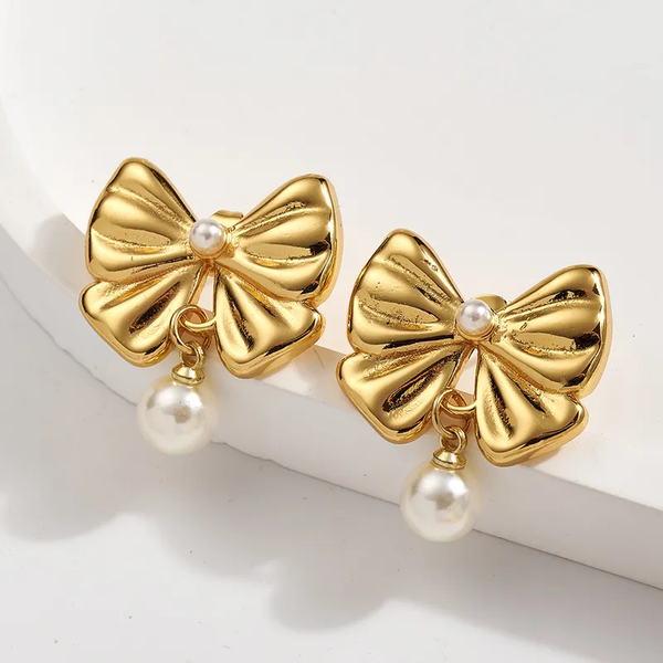 Boucles d'oreilles Miel