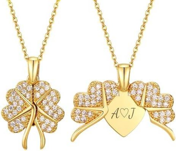 Chaîne à Graver trèfle 💎