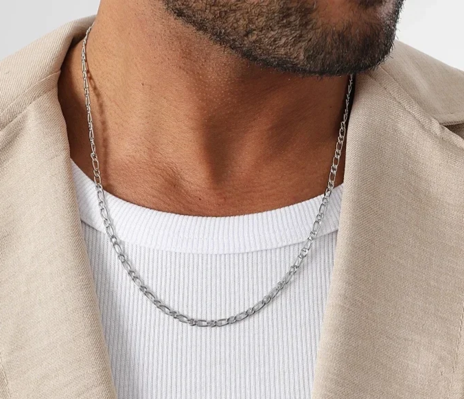 Chaîne Figaro en argent 💎