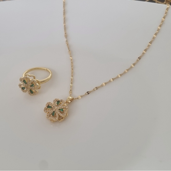 Ensemble "Trèfle" – Chance et Élégance au quotidien