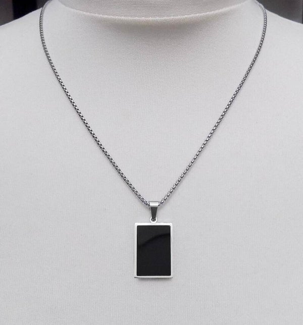 Chaîne ⛓️‍💥 Nova ( argent noir )
